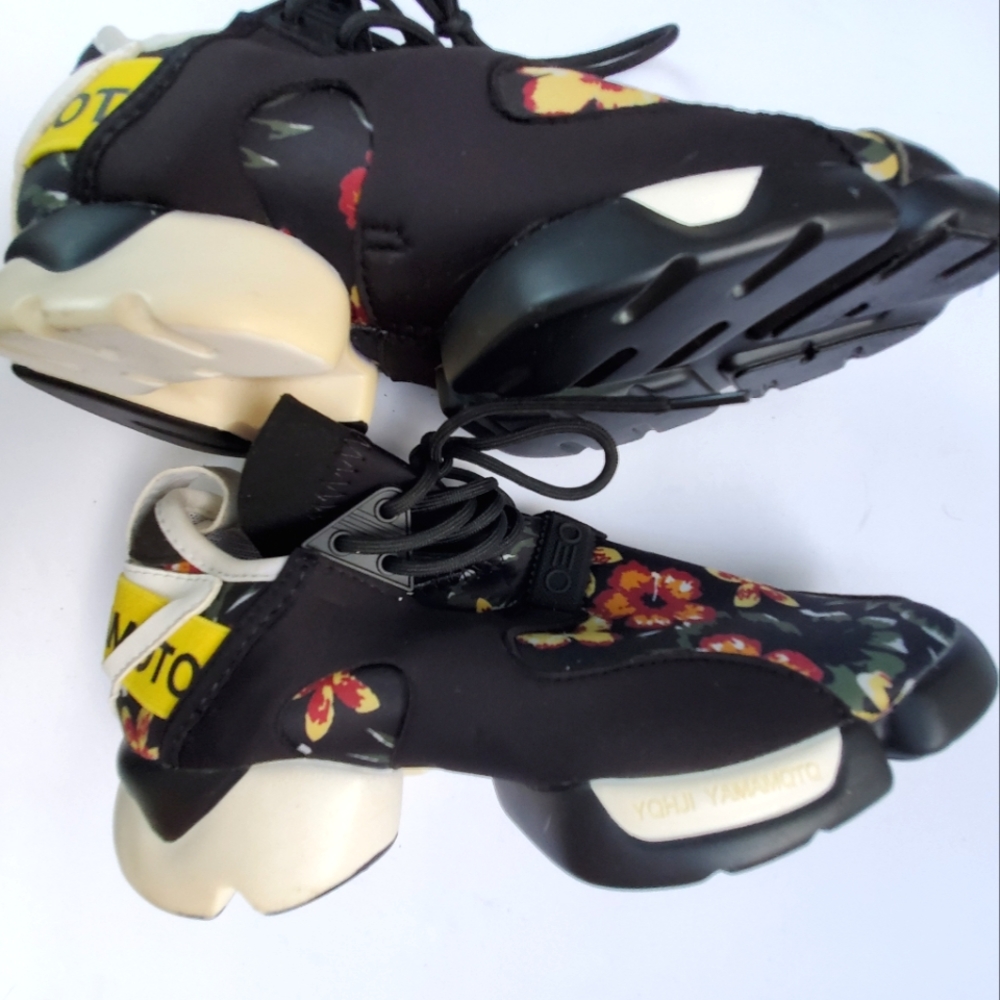 Y-3 Yhogi Yamamoto Floral Sneakers sz 36 US 6